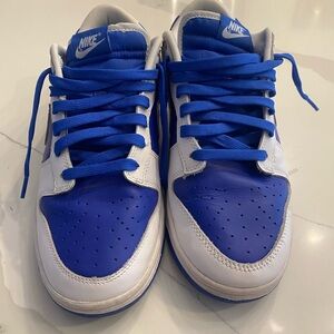 Nike Dunk low racer blue and white